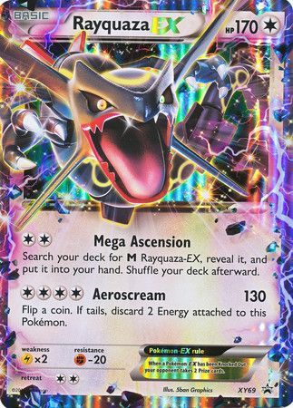 Rayquaza EX (XY69) (Jumbo Card) [XY: Black Star Promos] Online