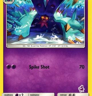 Toxapex (97 236) (Mewtwo Deck) [Battle Academy 2020] Discount