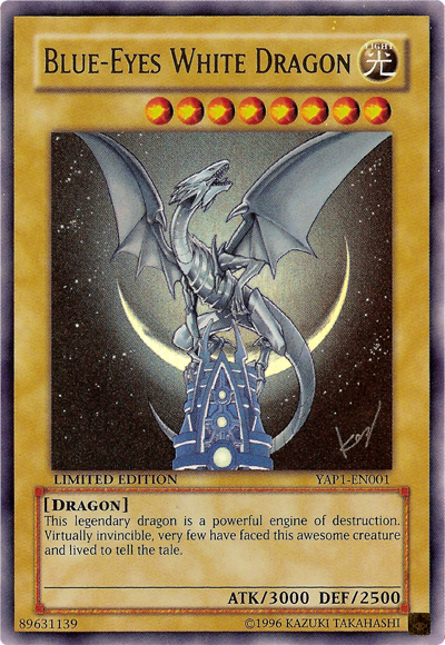 Blue-Eyes White Dragon [YAP1-EN001] Ultra Rare Sale