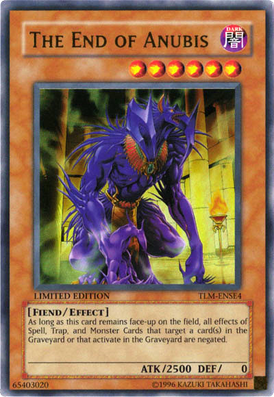 The End of Anubis [TLM-ENSE4] Ultra Rare Hot on Sale